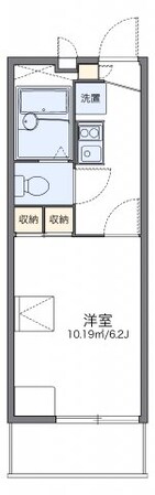 レオパレスパレス猪名寺Ⅲの物件間取画像